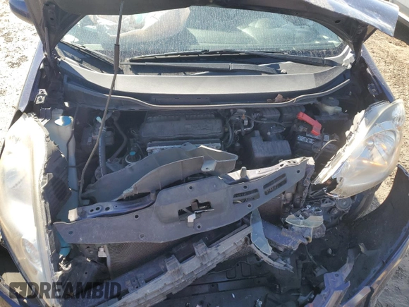 2009 Honda Fit Sport with VIN JHMGE884X9S075004, listed as a Copart auction lot 46498525 with 195,474 mi miles and Salvage Title. Bid and sale history available at carsss.com. Image 12.