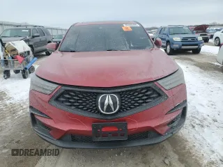 2021 Acura RDX w/A-Spec Package with VIN 5J8TC2H67ML001418, listed as a Copart auction lot 45338495 with Not Provided miles and Salvage Title. Bid and sale history available at carsss.com. Image 5.