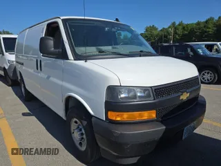 2022 Chevrolet Express Cargo with VIN 1GCWGAFPXN1225074, listed as a IAAI auction lot 42666702 with 101,508 mi miles and . Bid and sale history available at DreamBid. Image 15.
