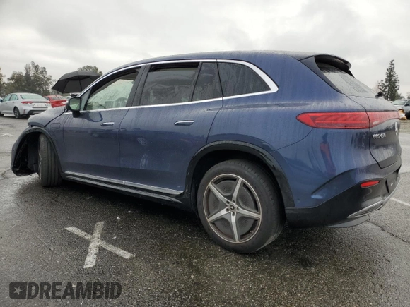 2023 Mercedes-Benz EQS 450 z VIN 4JGDM2EB3PA018729, wystawiony jako Copart lot #43783485 z przebiegiem Nie podano mil oraz Szkoda całkowita • Salvage title. Historia ofert i sprzedaży dostępna na DreamBid. Obrazek 2.