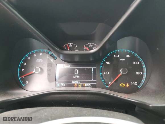 2017 Chevrolet Colorado 2WD LT with VIN 1GCGSCEN7H1188018, listed as a Copart auction lot 47067595 with 59,258 mi miles and Salvage Title. Bid and sale history available at carsss.com. Image 9.