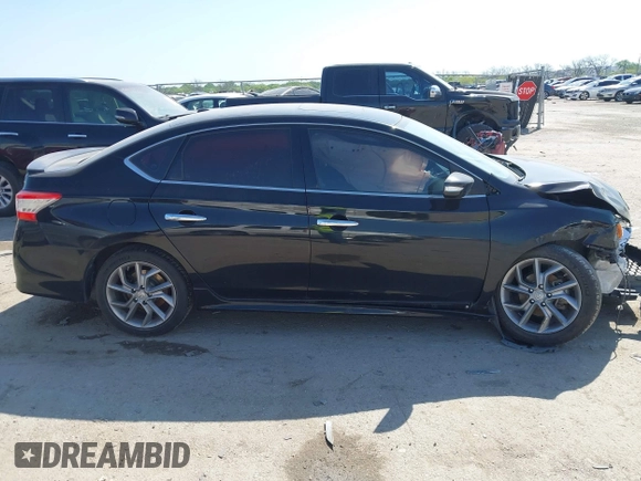 2015 Nissan Sentra SV with VIN 3N1AB7AP3FY216283, listed as a IAAI auction lot 41998107 with Not Provided miles and . Bid and sale history available at DreamBid. Image 13.