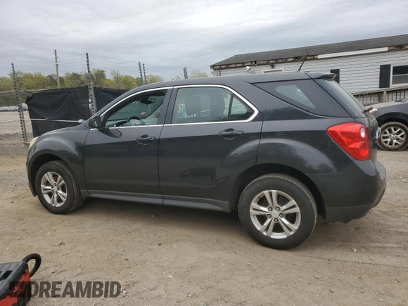 2013 Chevrolet Equinox LS with VIN 2GNALBEK7D6284913, listed as a Copart auction lot 53958535 with 116,254 mi miles and Clean Title. Bid and sale history available at carsss.com. Image 2.