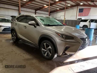 2021 Lexus NX with VIN JTJGARDZ6M2245174, listed as a Copart auction lot 50125735 with 18,957 mi miles and Salvage Title. Bid and sale history available at carsss.com. Image 4.