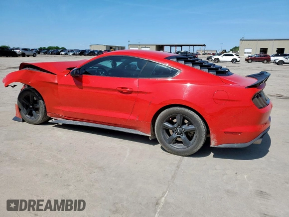 2018 Ford Mustang EcoBoost with VIN 1FA6P8TH6J5180455, listed as a Copart auction lot 59288215 with Not provided miles and Salvage title. Bid and sale history available at DreamBid. Image 2.
