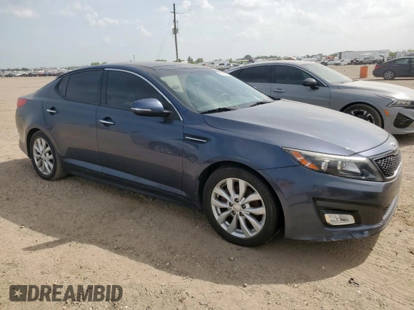 2015 Kia Optima EX with VIN 5XXGN4A7XFG487654, listed as a Copart auction lot 63530695 with 101,943 mi miles and Clean title. Bid and sale history available at DreamBid. Image 4.