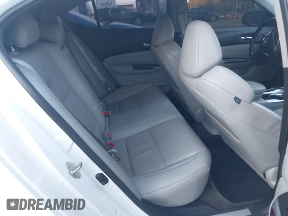 2015 Acura TLX V6 Tech with VIN 19UUB3F56FA000492, listed as a IAAI auction lot 41274442 with 95,519 mi miles. Bid and sale history available at carsss.com. Image 8.