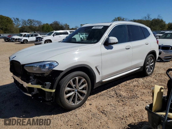 2019 BMW X3 sDrive30i with VIN 5UXTR7C58KLF35339, listed as a Copart auction lot 49453815 with 64,861 mi miles and Salvage Title. Bid and sale history available at DreamBid. Image 1.