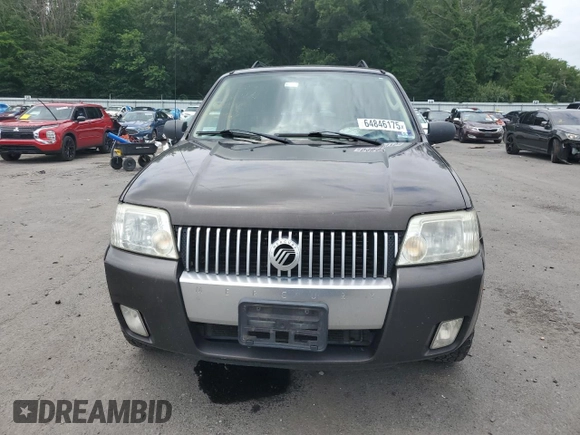 2007 Mercury Mariner Luxury with VIN 4M2YU91137KJ11539, listed as a Copart auction lot 64846175 with 139,488 mi miles and Salvage title. Bid and sale history available at DreamBid. Image 5.