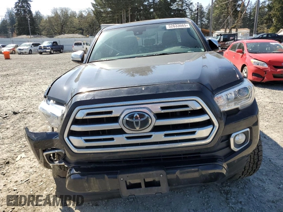 2018 Toyota Tacoma SR with VIN 3TMGZ5AN6JM163097, listed as a Copart auction lot 52633665 with 39,910 mi miles and Salvage Title. Bid and sale history available at DreamBid. Image 5.