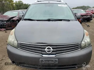 2007 Nissan Quest S with VIN 5N1BV28U27N137298, listed as a Copart auction lot 71587304 with 96,990 mi miles and Salvage Title. Bid and sale history available at carsss.com. Image 5.