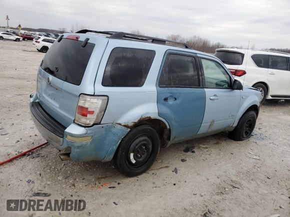 2008 Mercury Mariner with VIN 4M2CU81Z98KJ22539, listed as a Copart auction lot 49060465 with Not provided miles and Clean title. Bid and sale history available at DreamBid. Image 3.