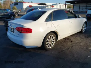 2012 Audi A4 2.0T Premium with VIN WAUAFAFL8CA119534, listed as a IAAI auction lot 41489063 with 185,443 mi miles. Bid and sale history available at carsss.com. Image 4.