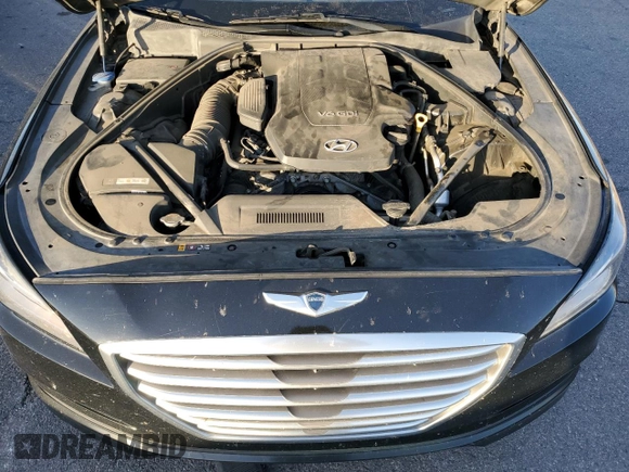 2016 Hyundai Genesis 3.8L with VIN KMHGN4JEXGU119013, listed as a Copart auction lot 76610294 with 171,819 mi miles and Clean Title. Bid and sale history available at carsss.com. Image 11.