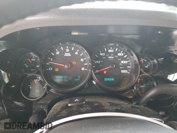 2012 GMC Sierra 1500 SLE with VIN 3GTP2VE73CG234077, listed as a Copart auction lot 53979795 with 170,272 mi miles and Salvage Title. Bid and sale history available at DreamBid. Image 9.