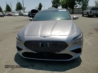 2024 Genesis G70 2.5T with VIN KMTG34SC7RU139599, listed as a Copart auction lot 62535435 with 9,416 mi miles and Salvage title. Bid and sale history available at DreamBid. Image 13.