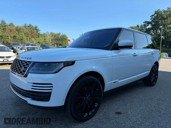 2018 Land Rover Range Rover z VIN SALGS5RE7JA383458, wystawiony jako Copart lot #88517145 z przebiegiem 99 483 mil mil oraz Czysty tytuł • Clean title. Historia ofert i sprzedaży dostępna na DreamBid. Obrazek 2.