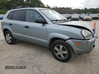 2006 Hyundai Tucson GL with VIN KM8JM72B26U292618, listed as a Copart auction lot 71381784 with 208,371 mi miles and Salvage Title. Bid and sale history available at carsss.com. Image 4.