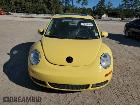 2009 Volkswagen Beetle S with VIN 3VWRW31C99M514839, listed as a Copart auction lot 76767894 with 127,034 mi miles and Salvage title. Bid and sale history available at DreamBid. Image 5.