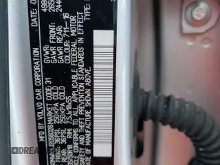 2018 Volvo V60 z VIN YV440MWK4J2056026, wystawiony jako Copart lot #83186344 z przebiegiem 45 495 mil mil oraz Szkoda całkowita • Salvage title. Historia ofert i sprzedaży dostępna na DreamBid. Obrazek 12.