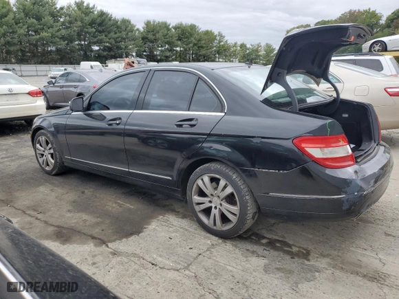 2009 Mercedes-Benz C-Class 3.0L Sport with VIN WDDGF54X99R043543, listed as a Copart auction lot 72921834 with 110,618 mi miles and Salvage Title. Bid and sale history available at carsss.com. Image 2.