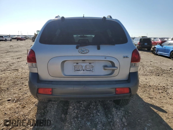 2005 Hyundai Santa Fe GLS with VIN KM8SC73E95U965774, listed as a Copart auction lot 83975804 with 115,753 mi miles and Salvage Title. Bid and sale history available at carsss.com. Image 6.