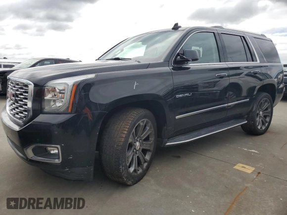 2020 GMC Yukon Denali with VIN 1GKS2CKJ5LR138566, listed as a Copart auction lot 74911634 with 0 mi miles and Salvage Title. Bid and sale history available at carsss.com. Image 1.