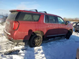2023 GMC Yukon XL SLT with VIN 1GKS2GKD3PR144843, listed as a Copart auction lot 45917565 with 25,779 mi miles and Clean Title. Bid and sale history available at carsss.com. Image 3.