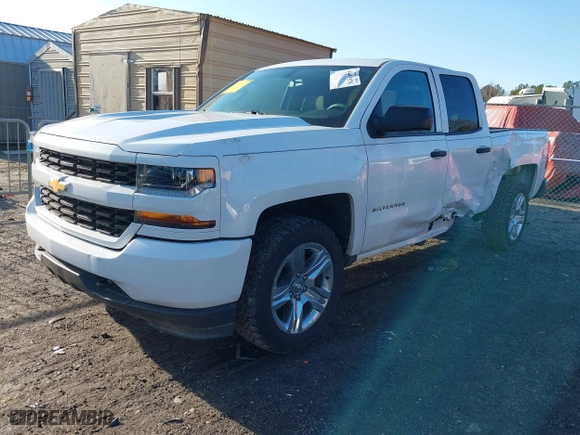 2018 Chevrolet Silverado 1500 Custom with VIN 1GCRCPEC0JZ358528, listed as a IAAI auction lot 41441578 with 113,078 mi miles. Bid and sale history available at carsss.com. Image 17.
