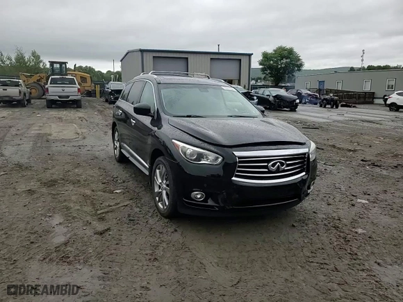 2013 Infiniti JX35 with VIN 5N1AL0MM2DC351663, listed as a Copart auction lot 72913334 with 73,994 mi miles and Salvage Title. Bid and sale history available at carsss.com. Image 12.