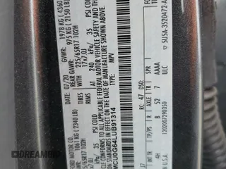 2020 Ford Escape SE z VIN 1FMCU0G64LUB91314, wystawiony jako Copart lot #58558185 z przebiegiem 78 251 mil mil oraz Szkoda całkowita • Salvage title. Historia ofert i sprzedaży dostępna na DreamBid. Obrazek 14.