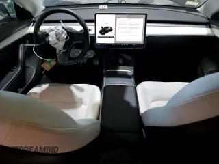 2022 Tesla Model 3 Performance with VIN 5YJ3E1EC7NF104209, listed as a Copart auction lot 86266344 with 77,335 mi miles and Salvage Title. Bid and sale history available at DreamBid. Image 8.