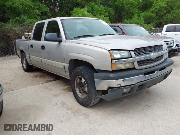 2005 Chevrolet Silverado 1500 LS with VIN 2GCEC13T151262095, listed as a IAAI auction lot 42032223 with 210,515 mi miles. Bid and sale history available at carsss.com. Image 1.