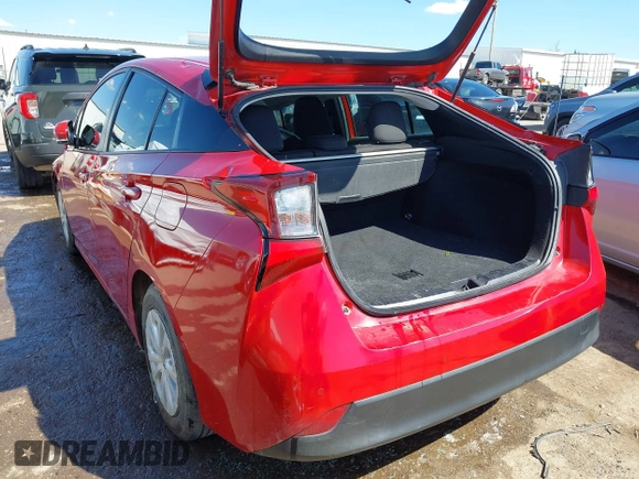 2020 Toyota Prius L Eco z VIN JTDKARFUXL3114644, wystawiony jako IAAI lot #42075713 z przebiegiem 78 853 mil mil oraz . Historia ofert i sprzedaży dostępna na DreamBid. Obrazek 3.