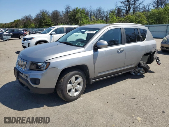 2017 Jeep Compass High Altitude with VIN 1C4NJCEA0HD147820, listed as a Copart auction lot 58565245 with 120,197 mi miles and Salvage title. Bid and sale history available at DreamBid. Image 1.