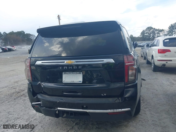 2021 Chevrolet Tahoe LT with VIN 1GNSCNKD8MR248213, listed as a IAAI auction lot 41173322 with 121,393 mi miles. Bid and sale history available at carsss.com. Image 16.