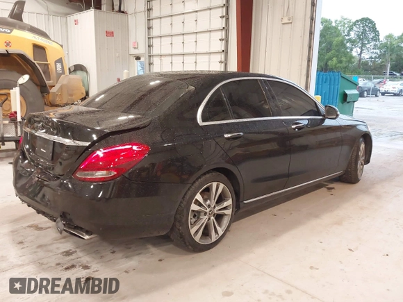 2017 Mercedes-Benz C C 300 with VIN 55SWF4JB1HU219142, listed as a IAAI auction lot 41378244 with 85,799 mi miles. Bid and sale history available at carsss.com. Image 4.