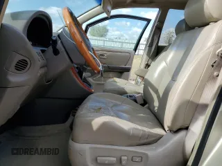 2001 Lexus RX 300 with VIN JTJGF10U410090158, listed as a Copart auction lot 77817154 with 130,583 mi miles and Salvage Title. Bid and sale history available at carsss.com. Image 7.