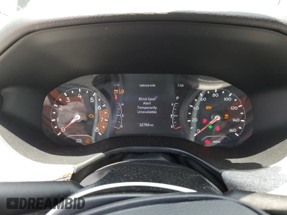 2022 Jeep Compass Sport with VIN 3C4NJDAB6NT221123, listed as a Copart auction lot 61963685 with 32,764 mi miles and Salvage title. Bid and sale history available at DreamBid. Image 9.