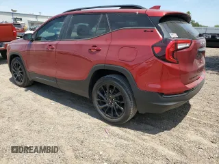 2024 GMC Terrain SLE with VIN 3GKALMEG2RL395277, listed as a Copart auction lot 53102155 with 746 mi miles and Salvage title. Bid and sale history available at DreamBid. Image 2.