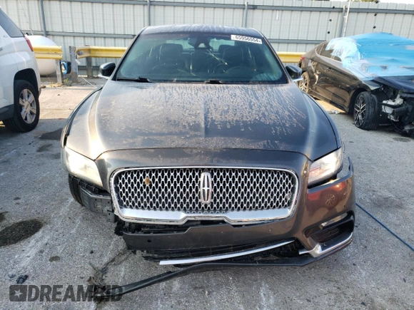 2020 Lincoln Continental Standard with VIN 1LN6L9PK9L5602959, listed as a Copart auction lot 65956554 with 66,608 mi miles and Salvage Title. Bid and sale history available at carsss.com. Image 5.