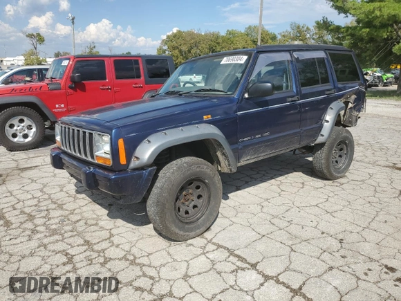 1997 Jeep Cherokee with VIN 1J4FN78S6VL604971, listed as a Copart auction lot 70690304 with 226,913 mi miles and Salvage title. Bid and sale history available at DreamBid. Image 1.