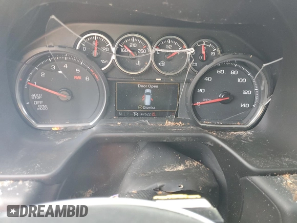 2023 Chevrolet Suburban LS with VIN 1GNSCBKD3PR514241, listed as a Copart auction lot 77243784 with 47,622 mi miles and Non Repairable. Bid and sale history available at DreamBid. Image 9.