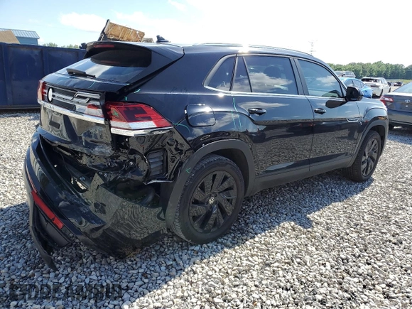 2024 Volkswagen Atlas SE with VIN 1V2JE2CA3RC213573, listed as a Copart auction lot 55290605 with 24,278 mi miles and Salvage title. Bid and sale history available at DreamBid. Image 3.