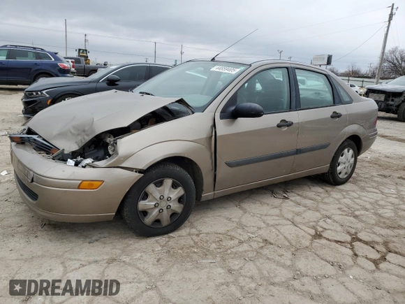 2003 Ford Focus LX with VIN 1FAFP33P73W114861, listed as a Copart auction lot 44859405 with 100,574 mi miles and Salvage Title. Bid and sale history available at carsss.com. Image 1.