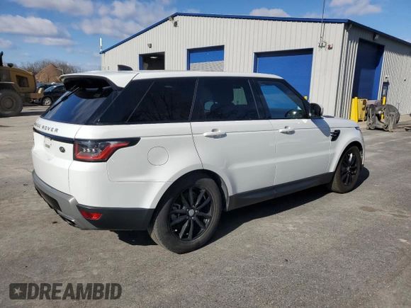 2020 Land Rover Range Rover Sport SE with VIN SALWG2SUXLA748831, listed as a Copart auction lot 88788815 with 78,557 mi miles and Non Repairable. Bid and sale history available at carsss.com. Image 3.
