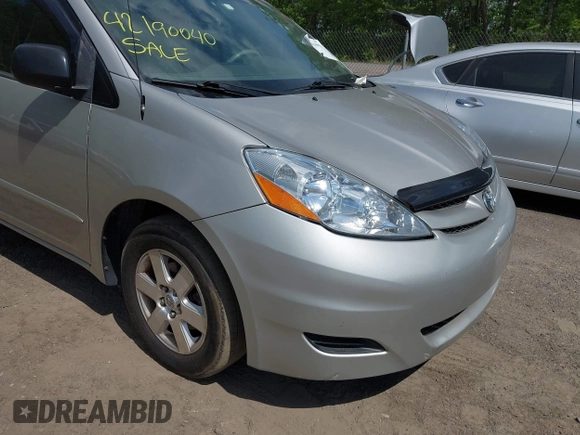 2010 Toyota Sienna CE with VIN 5TDKK4CC5AS301619, listed as a IAAI auction lot 42190040 with 177,118 mi miles and . Bid and sale history available at DreamBid. Image 6.