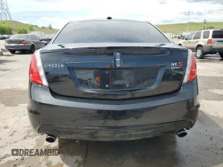 2010 Lincoln MKS EcoBoost with VIN 1LNHL9FT3AG615548, listed as a Copart auction lot 58536075 with 35,422 mi miles and Salvage title. Bid and sale history available at DreamBid. Image 6.