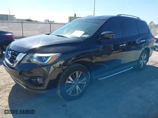 2017 Nissan Pathfinder SV with VIN 5N1DR2MN1HC660630, listed as a IAAI auction lot 41441368 with 128,528 mi miles. Bid and sale history available at carsss.com. Image 21.