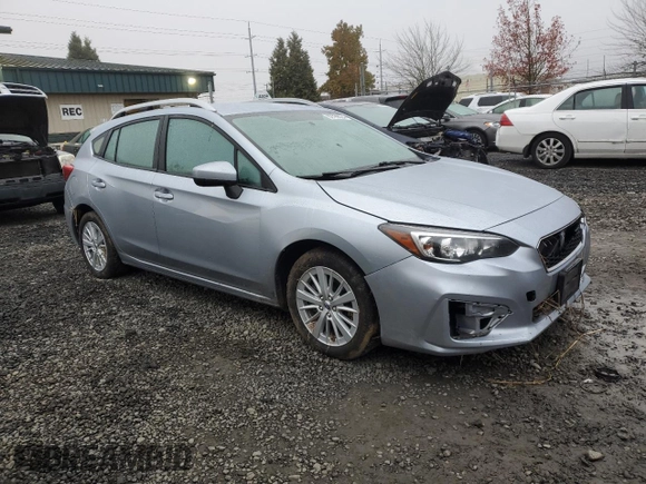 2018 Subaru Impreza Premium с VIN 4S3GTAB66J3721503, выставлен на аукционе Copart как лот 82799024 с пробегом 119 185 миль миль и Списание • Salvage title. История ставок и продаж доступна на DreamBid. Изображение 4.